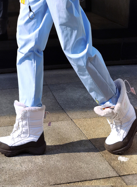 北京森林户外TNTN冬防泼水高帮筒加绒加厚减震保暖雪地靴情侣男女