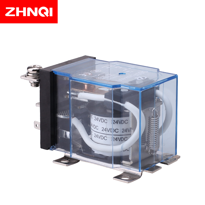 正启JQX-60F-1Z 2Z大功率中间继电器大电流交流AC220/DC24/12V60A