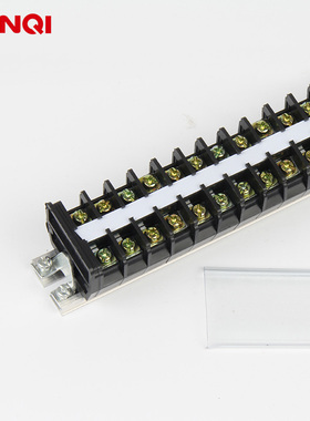 TD2030导轨组合式接线端子排板20A电源电线固定连接器30P位节柱