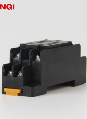 PTF08A中间继电器底座LY2NJ HH62P JQX-13F插座8脚10A插脚底座子