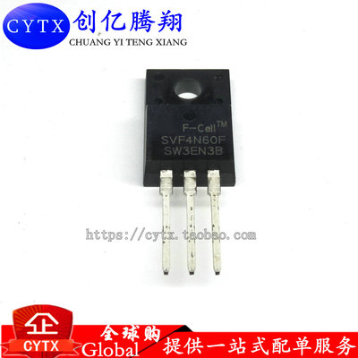 现货 场效应管 SVF4N60F 4A600V TO-220F 全新原装