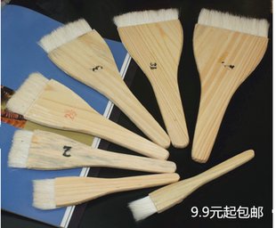 羊毛刷烧烤油扫油漆腮红滚筒烘焙烤盘刷油刷子扫灰刷肠粉刷涂色扫