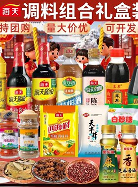 海天调料组合套装厨房调料礼盒
