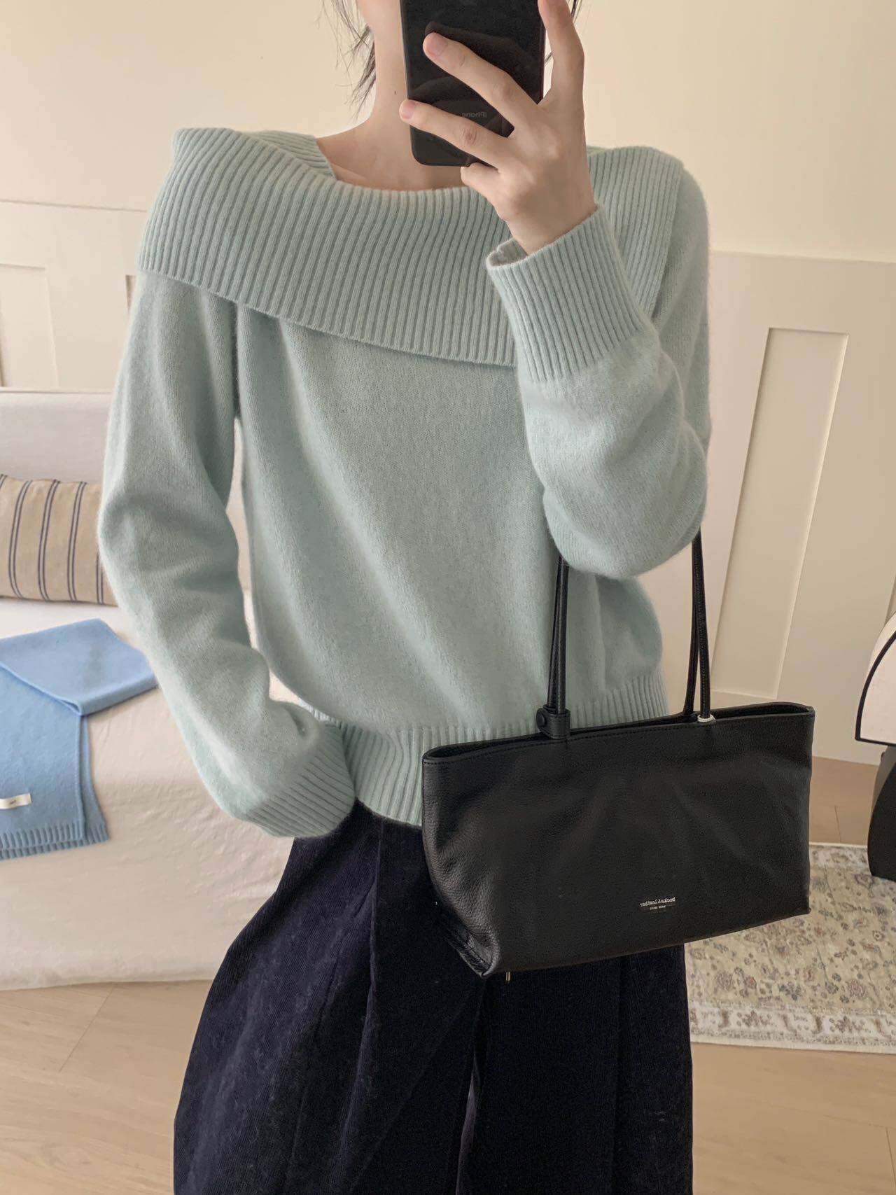 针织衫超好看贝熊绒软糯毛衣上衣