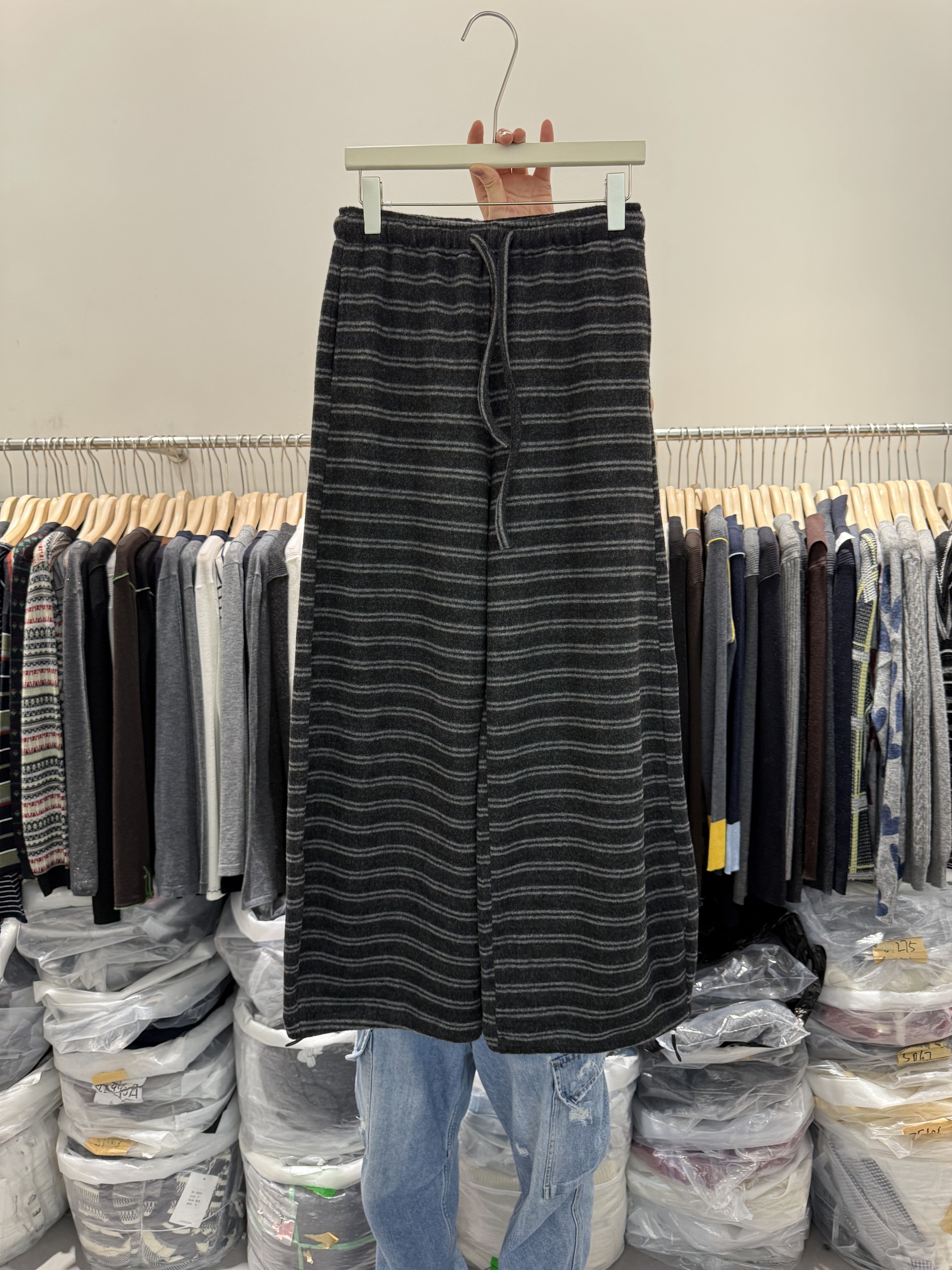 阔腿裤女宽松休闲垂感直筒拖地裤