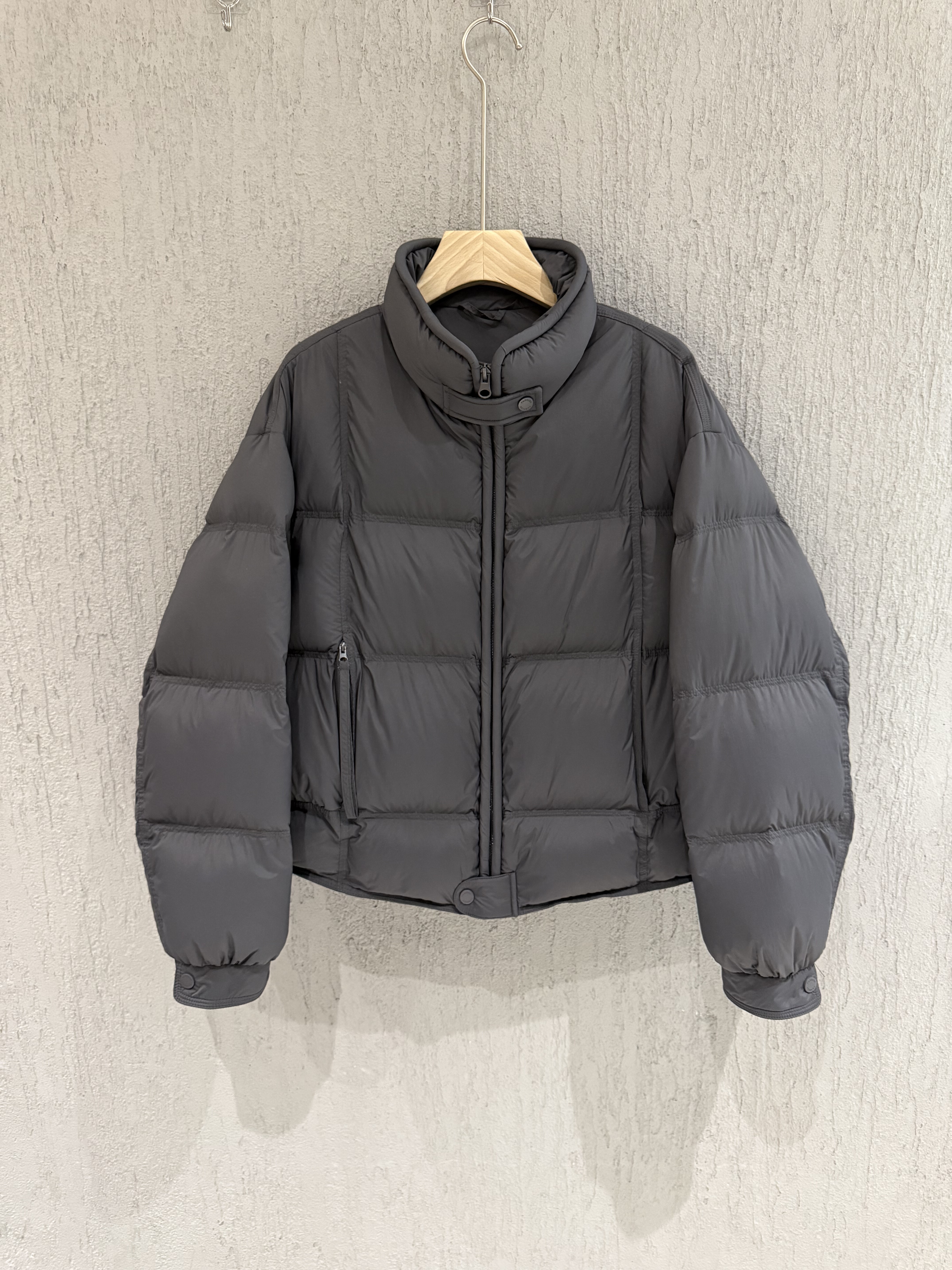 立领白鸭绒羽绒服外套轻保暖百搭