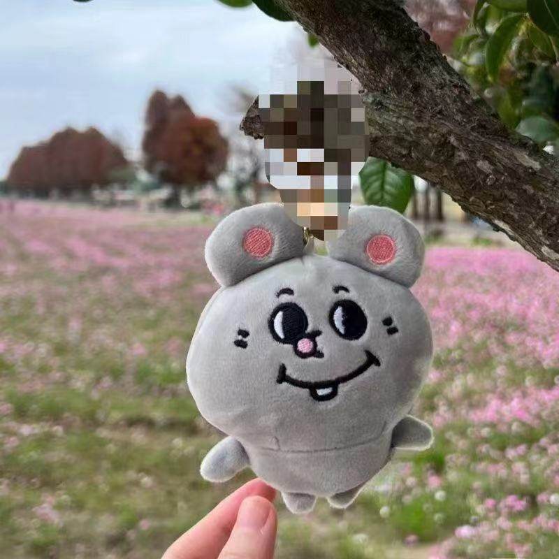 美叽和大鼠玩偶经典大鼠毛绒周边玩具可爱娃娃钥匙扣公仔包包挂件