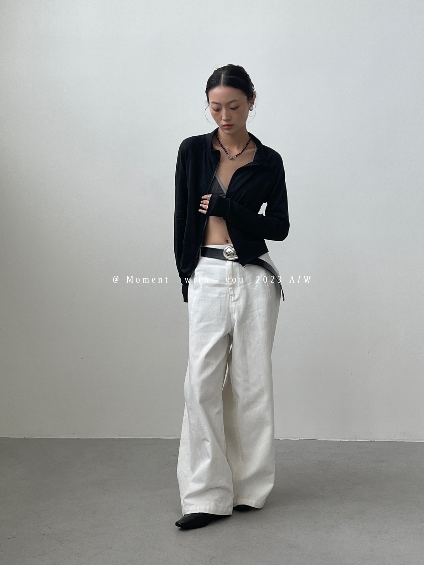 阔腿裤长裤常规2023秋季