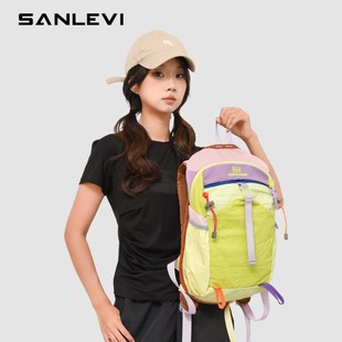 户外徒步登山包轻便双肩包可折叠防水旅行包专业冲顶包皮肤背包女