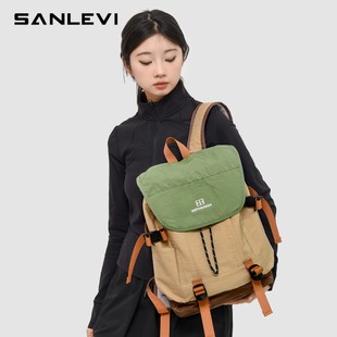 户外背包轻量化登山包徒步爬山装备全套健身多功能骑行背包抽绳包