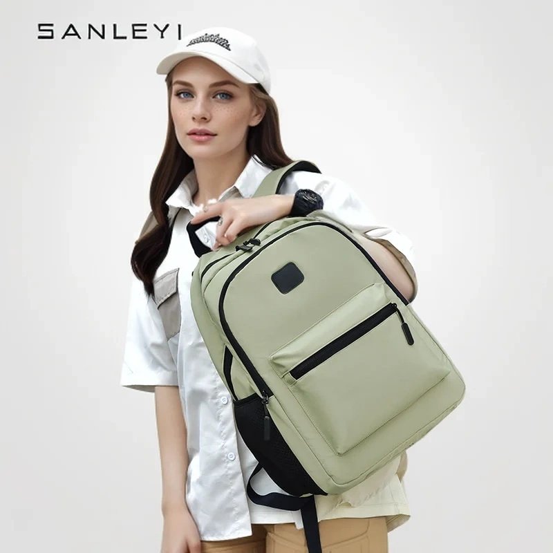 双肩包女旅游轻便高颜值2026新款时尚上班通勤大容量背包学生书包
