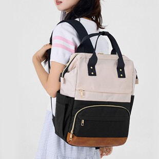 妈咪包母婴外出轻便2026新款轻便高颜值防水大容量妈妈双肩包带娃