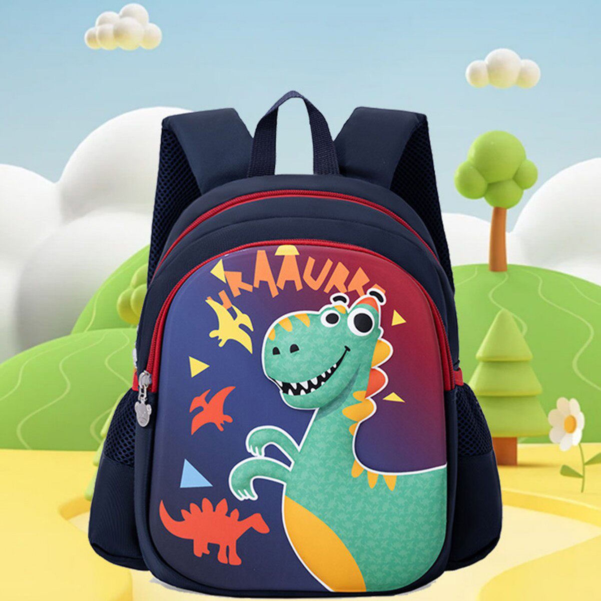 小恐龙日本儿童书包幼儿园女孩小中大班女童小朋友宝宝超轻便背包