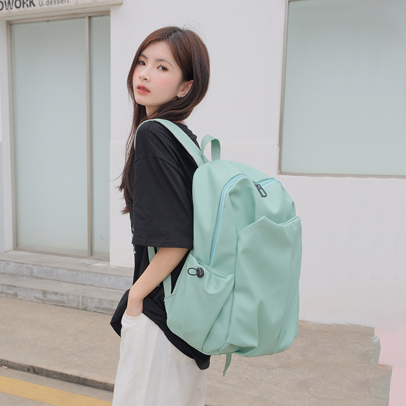 双肩包女2026新款时尚旅行书包男旅游高级感户外出游通勤皮质背包