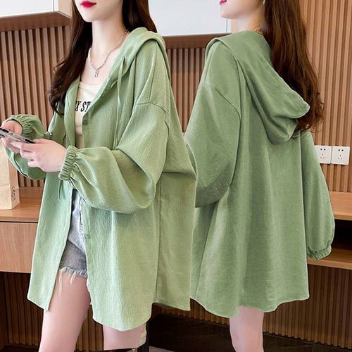 超薄防晒衣女外穿遮阳透气大码