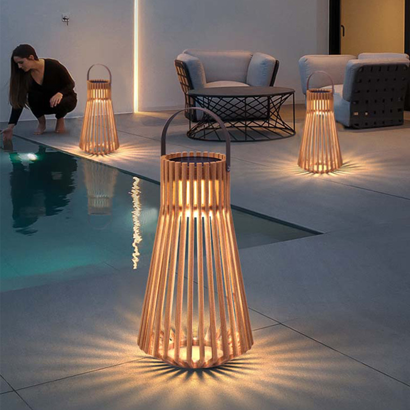 户外太阳能防水草坪灯充电手提灯