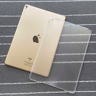 2019年ipad Air3保护套A1701后盖pro10.5寸磨砂硬壳全包超薄背壳防弯后壳半透明单独用