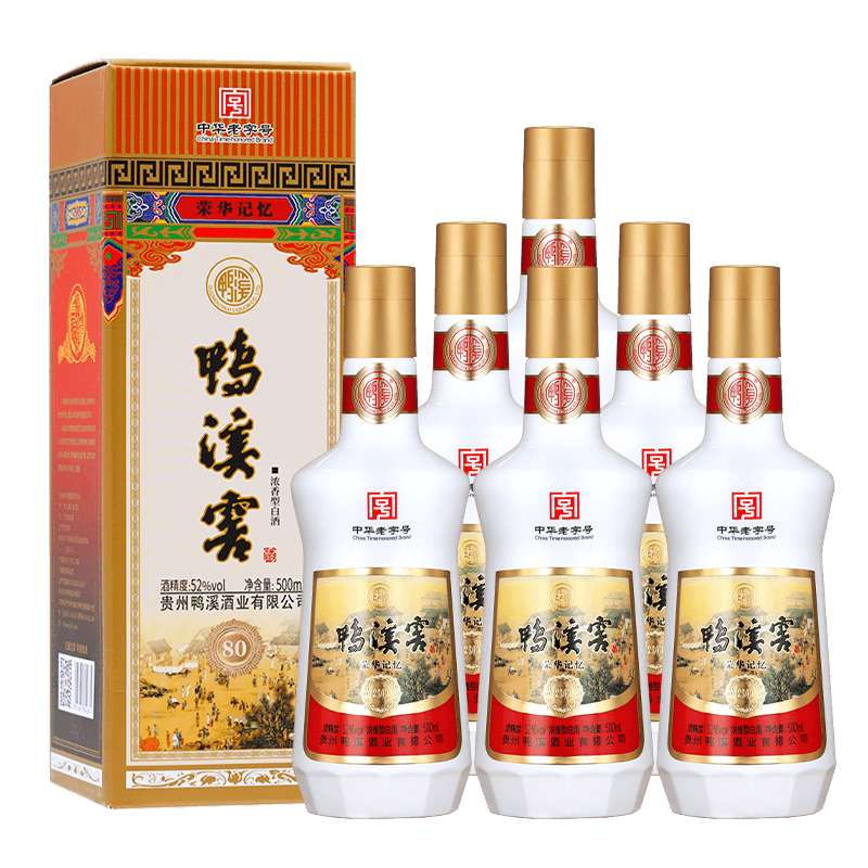 鸭溪窖酒500ml*6浓香型52度