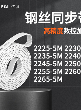 同步皮带305M22355M22405M224522502255226022655M机械PU型同步带