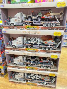 山姆同款Little Actress城市医疗车套组拖车救护车声光惯性运输车