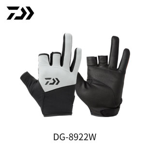 露3指防风手套拉绒保暖手套钓鱼手套 8922W DAIWA达亿瓦 22秋冬DG