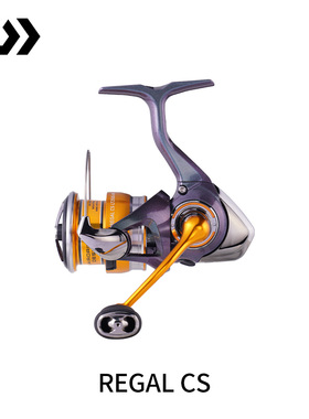 DAIWA达亿瓦 24新款REGAL CS进口纺车轮轻量小型路亚轮10轴鱼线轮