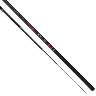 DAIWA达亿瓦 24新款黑钢焰 台钓黑坑竿28偏19调罗非杆正钓偷驴