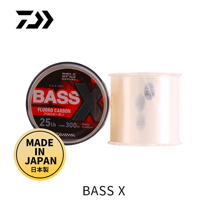 DAIWA达亿瓦 BASS-X 日本碳线 平行卷 碳素线 路亚钓鱼线 前导线