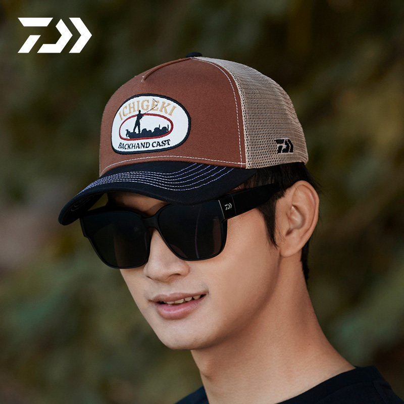 DAIWA达亿瓦26春夏DC-9726CS复古棒球帽时尚遮阳鸭舌帽防晒钓鱼帽