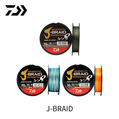 达亿瓦J-BRAID8遍PE路亚鱼线