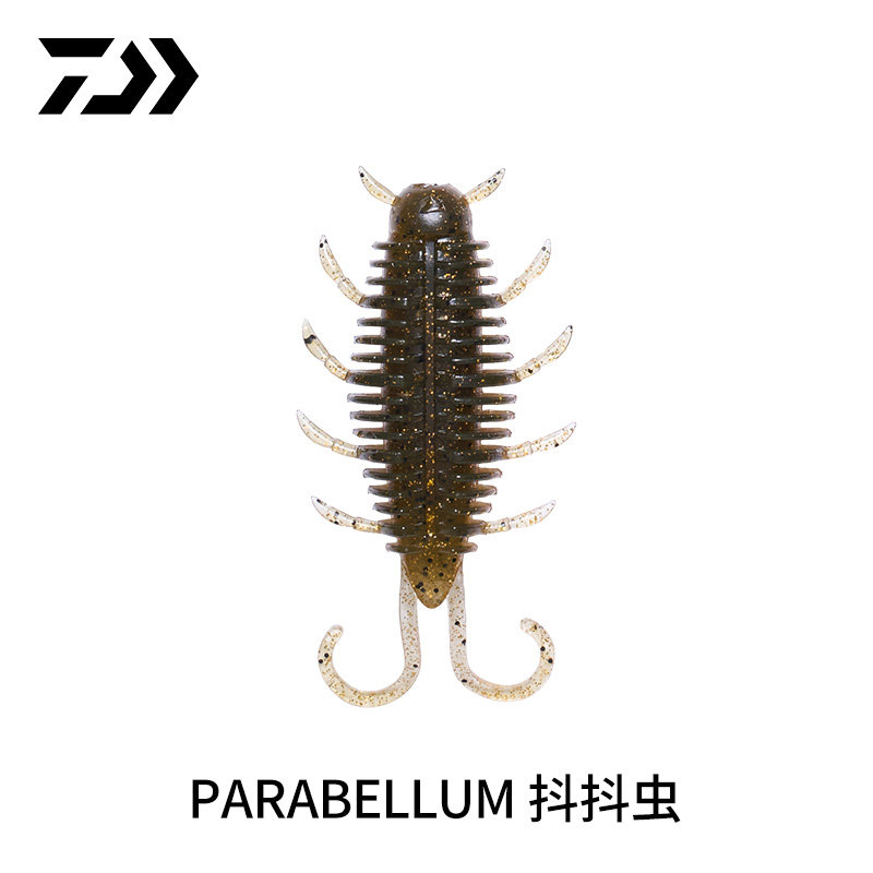 DAIWA达亿瓦 25新款PARABELLUM帕拉贝姆 抖抖虫 路亚假饵虾型软饵