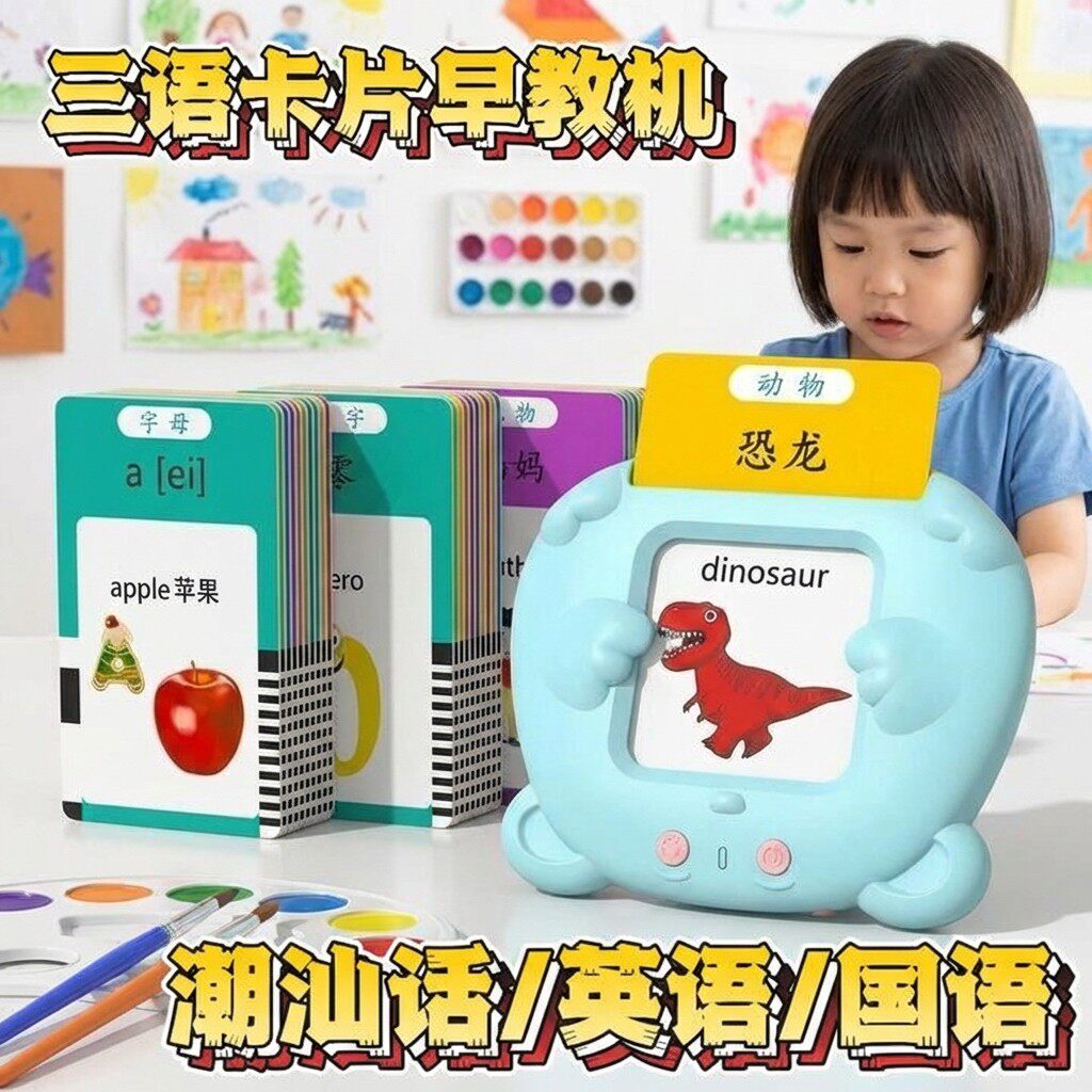 早教学习机儿童识字外语学习神器