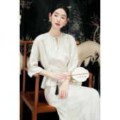 套装 国风金丝提花镂空优雅时尚 上衣半裙夏季 SHIBAI拾白原创新中式