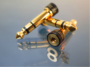 美国 龙格 RCP-100 6.3转3.5转换头 耳机转换头 母音频转接头