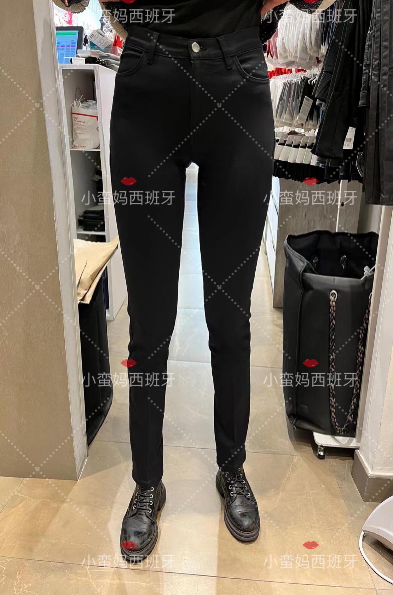 薄款calzedonia新款直筒春秋牛仔裤小蛮妈西班牙mi p 062现货