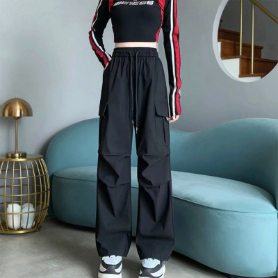 高腰显瘦小个子休闲运动裤子