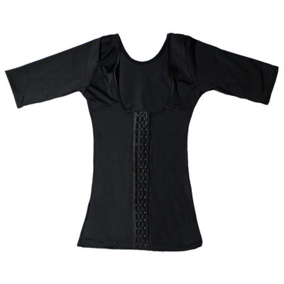塑手臂三排扣加强版修复肚子上衣