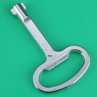 微坚 S型钥匙 工业用标准机箱柜门锁钥匙 电柜箱控制柜锁翼型钥匙