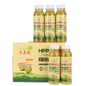 瓶 异美园HPP高品质猕猴桃原浆果汁8瓶装 248ml 0添加0乳糖冷压榨