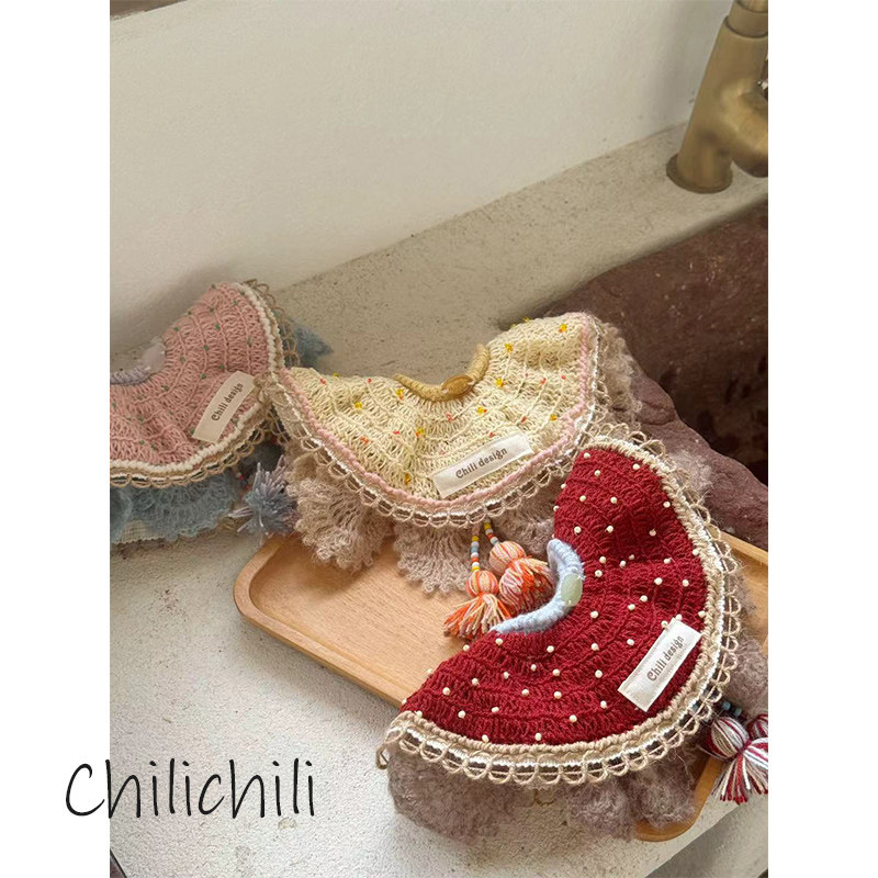 CHILI 原创设计手工钩织秋冬限定设计创意流苏裙摆发圈DIY手作,服饰配件/皮带/帽子/围巾,DIY编织材料包,淘宝优惠券,粉丝福利购,淘宝优惠卷