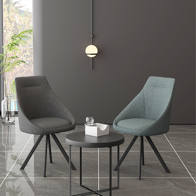 可好现代简约电脑椅轻奢家用餐椅舒适转椅北欧书房椅学习办公座椅