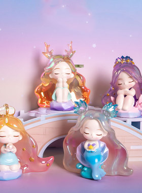 星璇合成树脂国潮装饰摆件