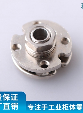 DB2001 360度旋转圆盘过线关节摆臂铰链阻尼转轴调扭矩任意停铰链