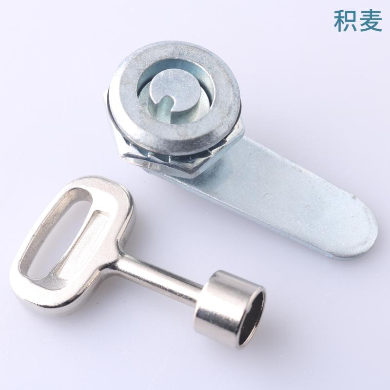 MS405-2开关柜门圆柱锁 电控柜机箱机柜门锁高低压柜水表箱小圆锁