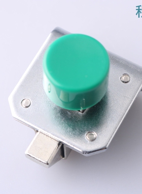 DK637-6机柜按钮托盘撞击搭扣锁 按压式自动复位回弹按钮插销锁