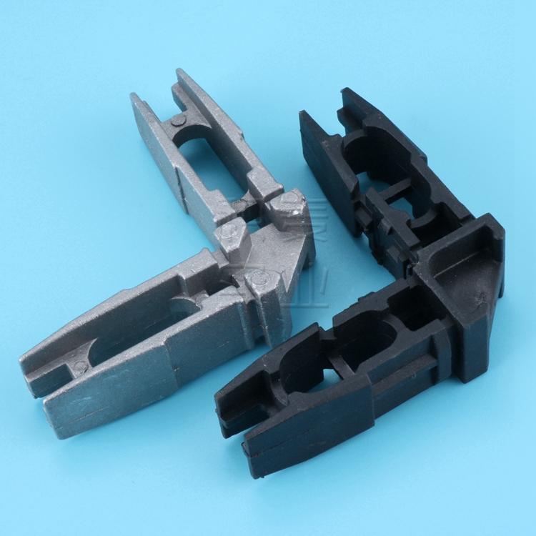 积麦 二通加强筋连接件 威图柜 PS柜配件 角塞 AE箱柜门附件 现货