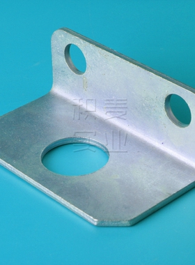 不锈钢吊装连接件 威图 PS柜配件 白锌七字铁角码 90度直角连接件