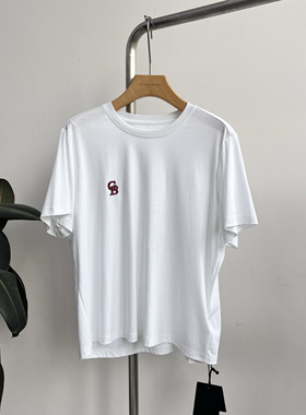 GOLDEN BARRY｜金和百瑞2025年夏201884女装简约刺绣T恤