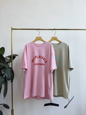 GOLDENBARRY|金和百瑞201906水洗撞色短袖