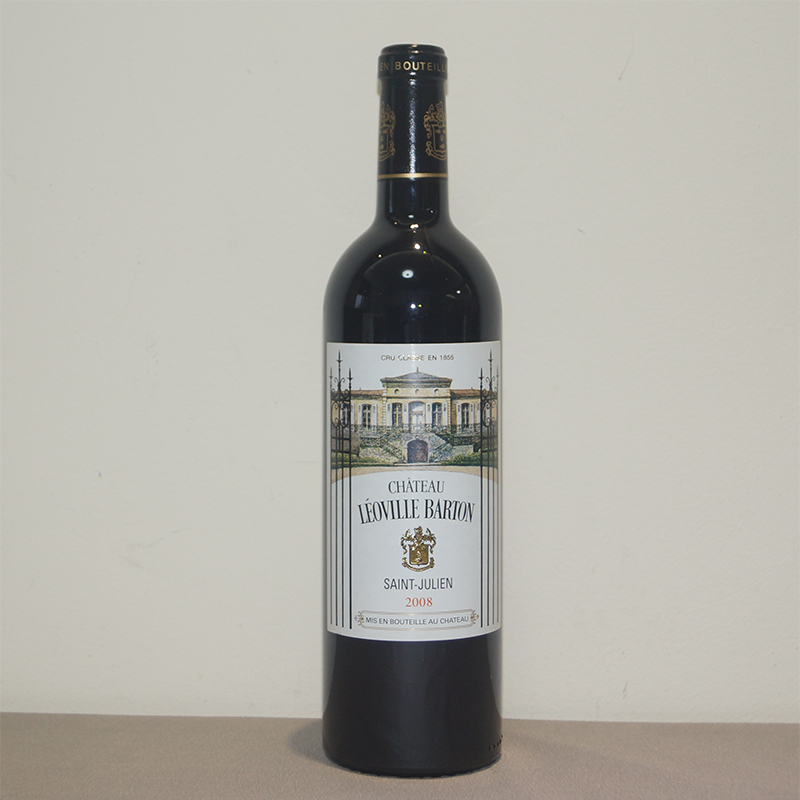 2008巴顿庄园葡萄酒法国名庄原瓶进口红洒Chateau LeovilleBarton-封面